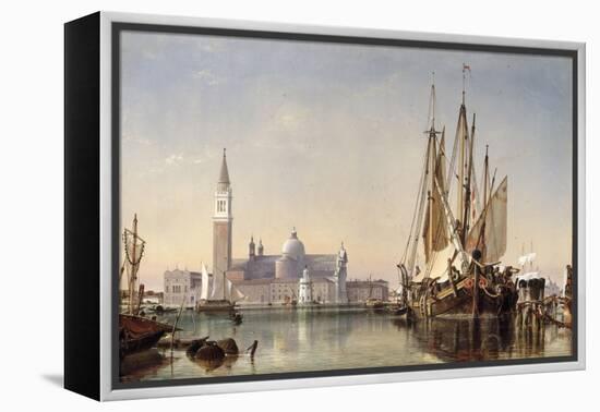 The Island of San Giorgio Maggiore, Venice, 1862-Edward William Cooke-Framed Premier Image Canvas