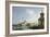 The Island of San Giorgio Maggiore, Venice with the Punta Della Dogana and Numerous Vessels-Canaletto-Framed Giclee Print