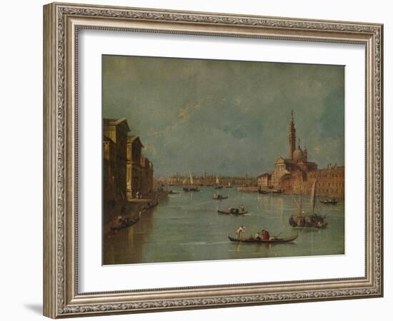 'The Island of San Giorgio, Venice', c1770, (1938)-Francesco Guardi-Framed Giclee Print