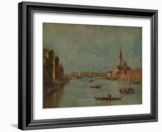 'The Island of San Giorgio, Venice', c1770, (1938)-Francesco Guardi-Framed Giclee Print