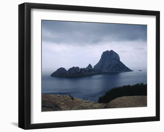 The Island of Vedra off the Coast of Ibiza, Balearic Islands, Spain-Tom Teegan-Framed Photographic Print