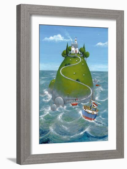 The Island-Peter Adderley-Framed Art Print