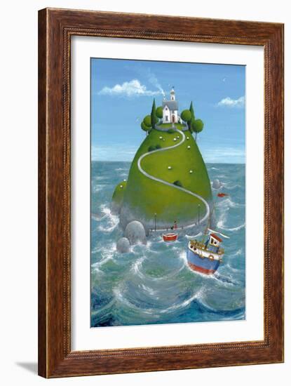 The Island-Peter Adderley-Framed Art Print