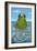 The Island-Peter Adderley-Framed Art Print