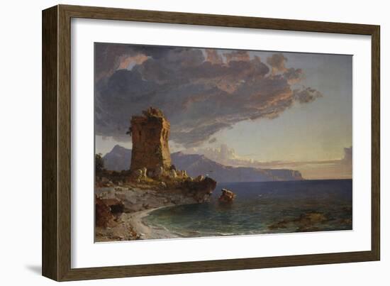 The Isle of Capri, 1893-Jasper Francis Cropsey-Framed Giclee Print