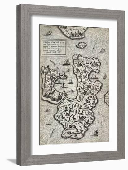 The Isle Of Elba-null-Framed Giclee Print