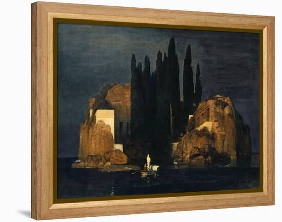 The Isle of the Dead, 1880-Arnold Bocklin-Framed Premier Image Canvas