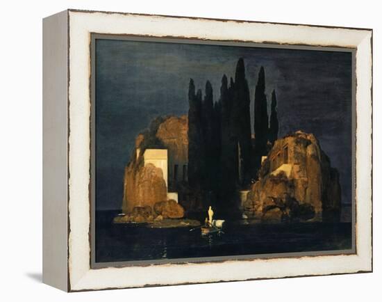 The Isle of the Dead, 1880-Arnold Bocklin-Framed Premier Image Canvas