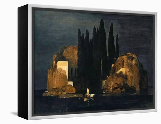 The Isle of the Dead, 1880-Arnold Bocklin-Framed Premier Image Canvas