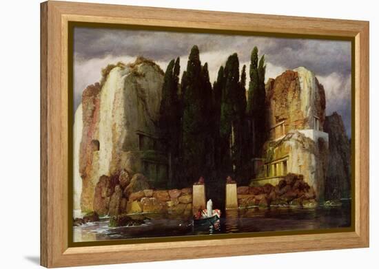 The Isle of the Dead, 1886-Arnold Bocklin-Framed Premier Image Canvas