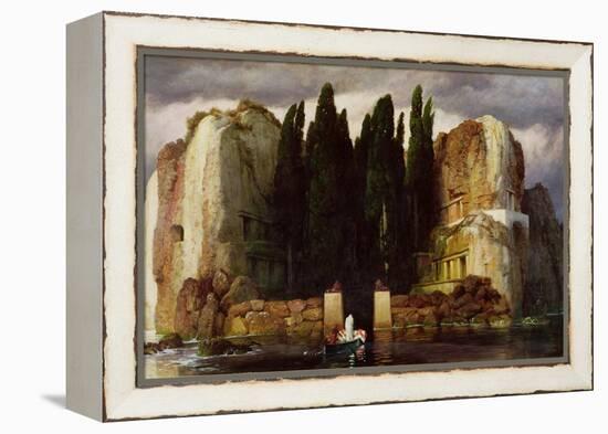 The Isle of the Dead, 1886-Arnold Bocklin-Framed Premier Image Canvas