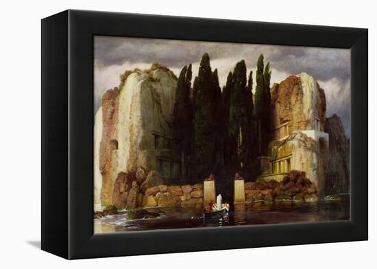 The Isle of the Dead, 1886-Arnold Bocklin-Framed Premier Image Canvas