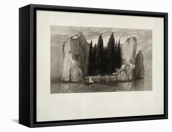 The Isle of the Dead, 1890-Max Klinger-Framed Premier Image Canvas