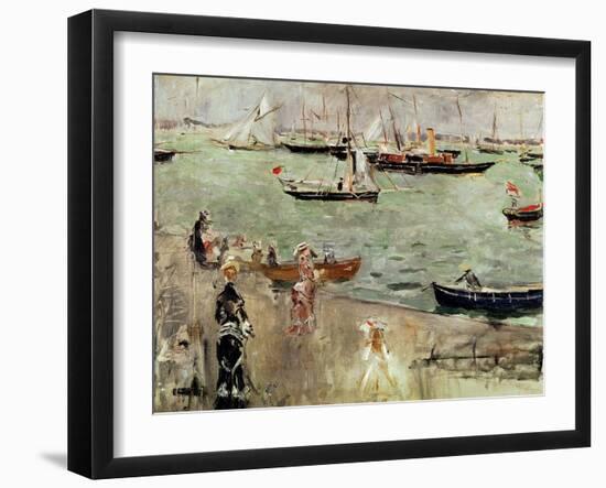 The Isle of Wight, 1875-Berthe Morisot-Framed Giclee Print