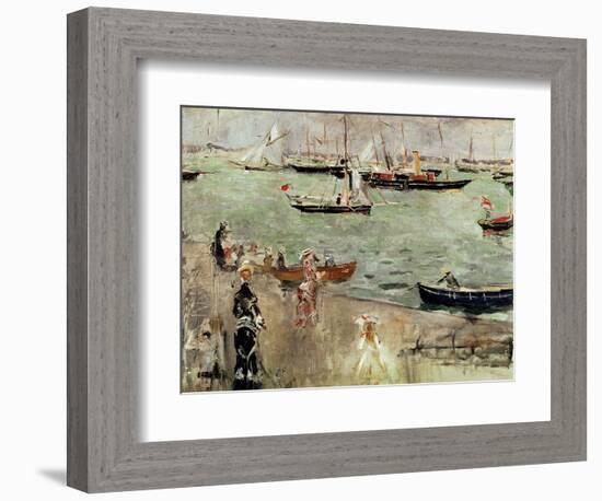 The Isle of Wight, 1875-Berthe Morisot-Framed Giclee Print