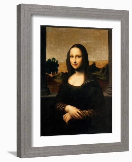 The Isleworth Mona Lisa-Leonardo da Vinci-Framed Giclee Print