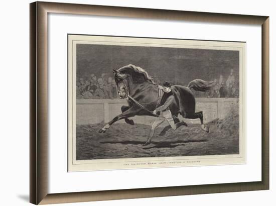 The Islington Horse Show, Trotting a Roadster-John Charlton-Framed Giclee Print