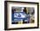 The Israeli Flag Fly's in the Breeze at the Harbor in Jaffa, Israel-David Noyes-Framed Photographic Print