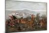 The Israelites Crossing the Red Sea (The Parting of the Red Sea)-Juan de la Corte-Mounted Giclee Print