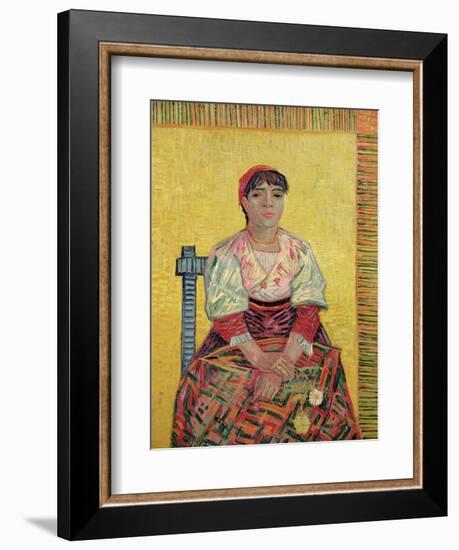 The Italian: Agostina Segatori, 1887-Vincent van Gogh-Framed Giclee Print