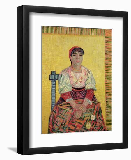 The Italian: Agostina Segatori, 1887-Vincent van Gogh-Framed Giclee Print
