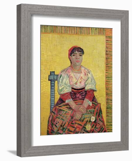 The Italian: Agostina Segatori, 1887-Vincent van Gogh-Framed Giclee Print