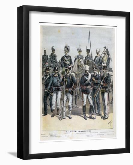 The Italian Army, 1892-Henri Meyer-Framed Giclee Print