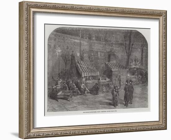 The Italian Boulevards, Paris-null-Framed Giclee Print