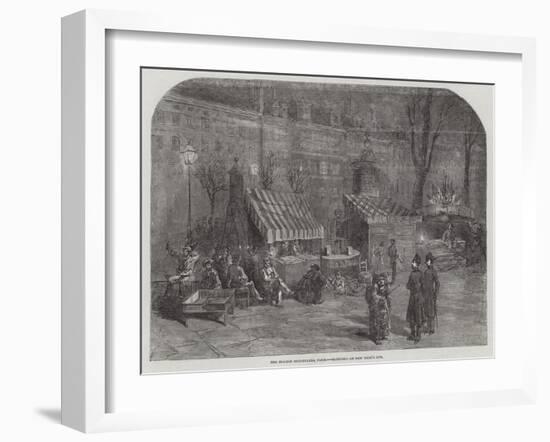 The Italian Boulevards, Paris-null-Framed Giclee Print