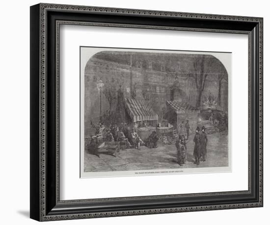 The Italian Boulevards, Paris-null-Framed Giclee Print