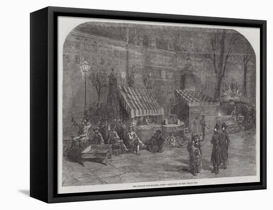 The Italian Boulevards, Paris-null-Framed Premier Image Canvas