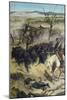 The Italian Camp after Battle of Magenta-Giovanni Fattori-Mounted Giclee Print
