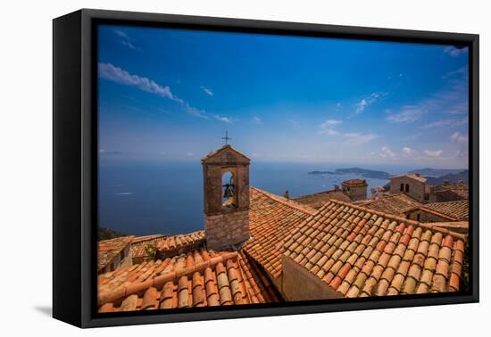 The Italian Fishing Village of Portofino, Liguria, Italy, Europe-Laura Grier-Framed Premier Image Canvas