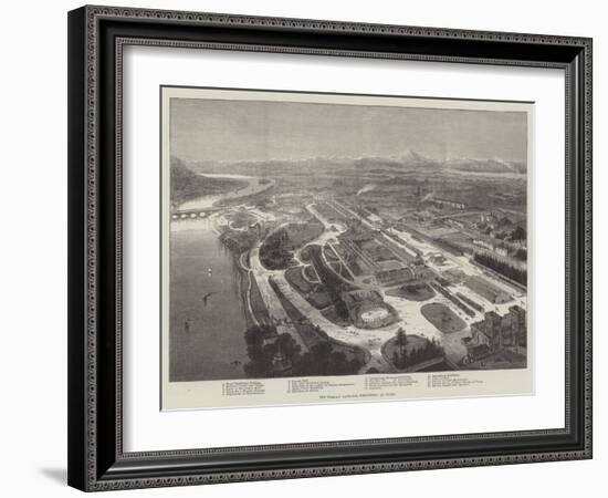 The Italian National Exhibition at Turin-null-Framed Giclee Print