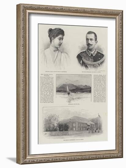 The Italian Royal Wedding-null-Framed Giclee Print