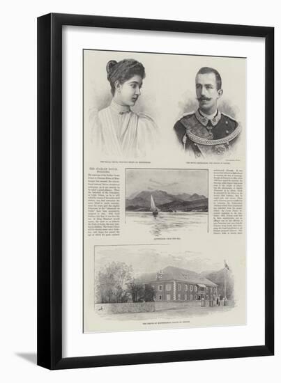 The Italian Royal Wedding-null-Framed Giclee Print