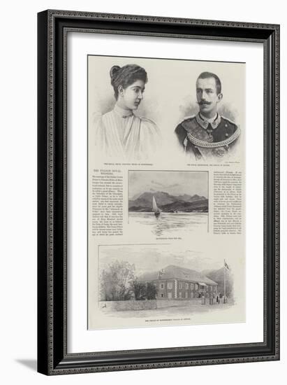 The Italian Royal Wedding-null-Framed Giclee Print