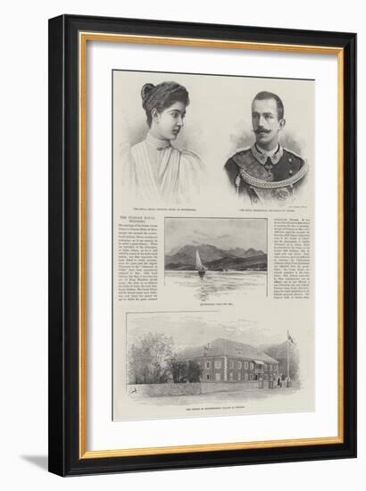 The Italian Royal Wedding-null-Framed Giclee Print