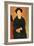 The Italian Woman, 1917-Amedeo Modigliani-Framed Giclee Print
