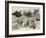 The Italians Shooting at the Turkish Army Throught 210 MM Mortars-null-Framed Giclee Print