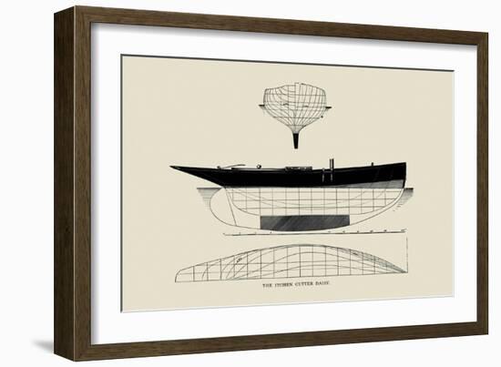 The Itcken Cutter Daisy-Charles P. Kunhardt-Framed Art Print