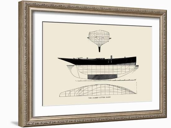 The Itcken Cutter Daisy-Charles P. Kunhardt-Framed Art Print