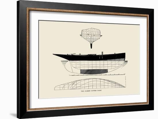 The Itcken Cutter Daisy-Charles P. Kunhardt-Framed Art Print