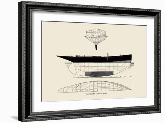 The Itcken Cutter Daisy-Charles P. Kunhardt-Framed Art Print