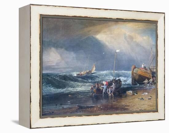 The Iveagh seapiece, 19th century-Joseph Mallord William Turner-Framed Premier Image Canvas