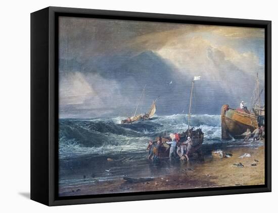 The Iveagh seapiece, 19th century-Joseph Mallord William Turner-Framed Premier Image Canvas