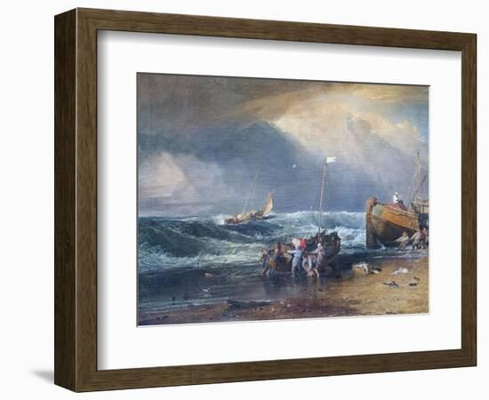 The Iveagh seapiece, 19th century-Joseph Mallord William Turner-Framed Giclee Print