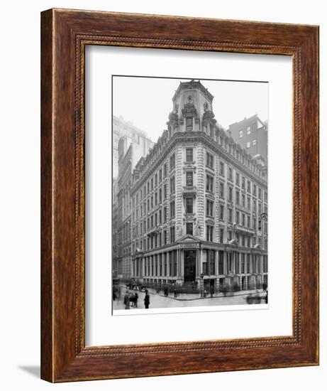 The J.P Morgan Building, New York City-null-Framed Art Print