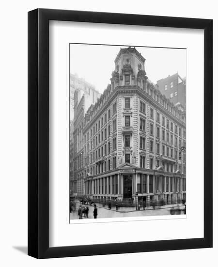 The J.P Morgan Building, New York City-null-Framed Art Print