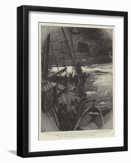 The Jackson-Harmsworth Polar Expedition-Charles William Wyllie-Framed Giclee Print